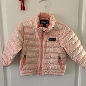 Patagonia Pink Toddler Puffer - 12-18 mos